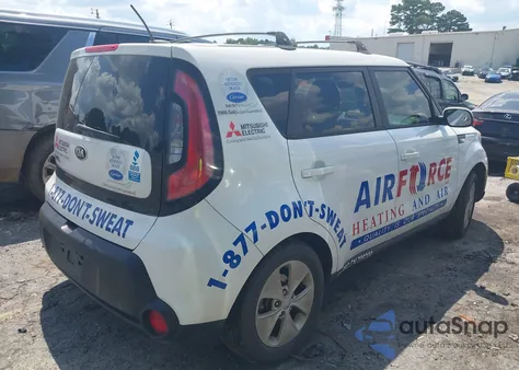 2014 Kia Soul z USA, uszkodzony, nr VIN KNDJN2A26E7716787